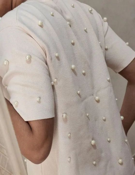 Blusa Zara com pérolas G - Foto 2