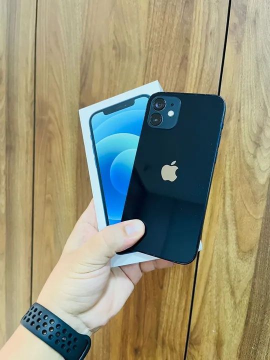 iPhone 12 seminovo - bateria 100%