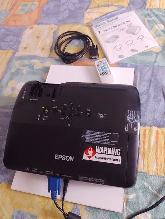 Projetor Epson PowerLite S6+ - Foto 3