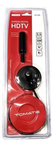 Antena Digital Hdtv Tomate Mta -3005 5M Loja Coimbra Computadores EntregamosCOIMBRA COMPUT