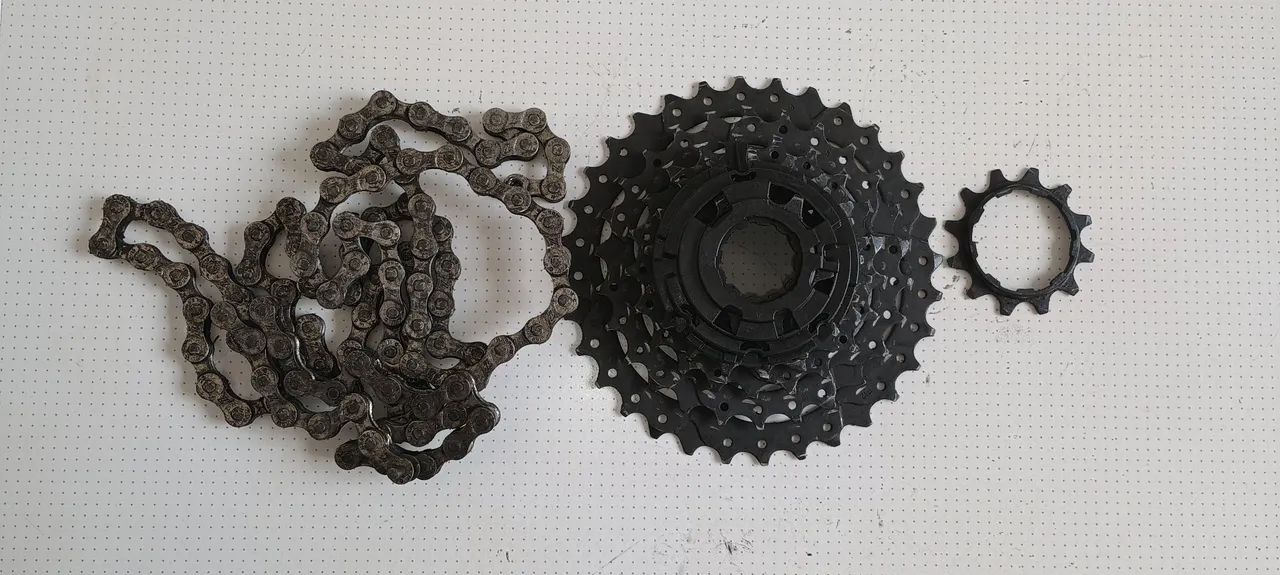 Grupo Shimano e sram para 24 velocidades  - Foto 2