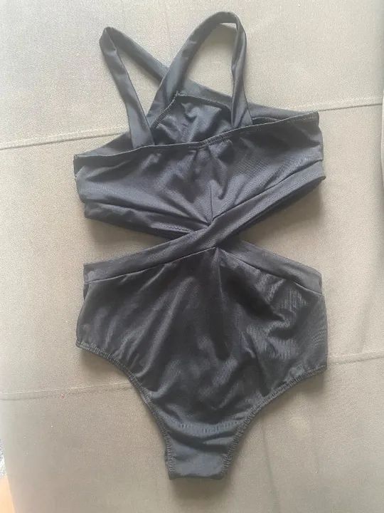 Body tamanho único preto  - Foto 2