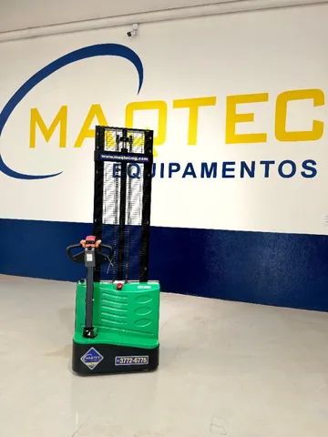 Empilhadeira Elétrica Patolada 1.500kg/Torre duplex3.6mts - Foto 3
