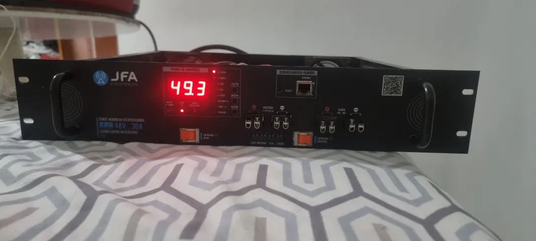 Fonte Jfa Retificadora Nobreak Gerenciável -48v/30a/15a