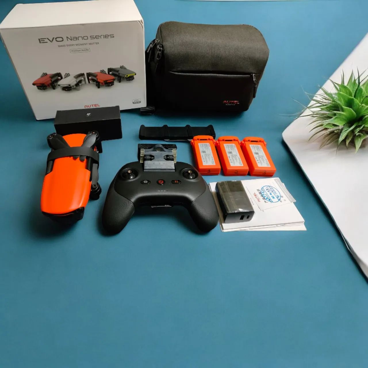 Drone Profissional 249Gr 4K Autel Evo Nano Alcance de 10KM Troco Por Impressora A1 Combo