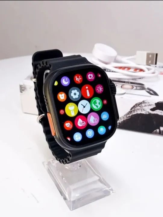 Smartwatch C800 Ultra 2 - Preto - Foto 2