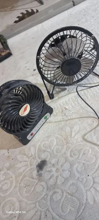 Ventilador miniatura para decoração 