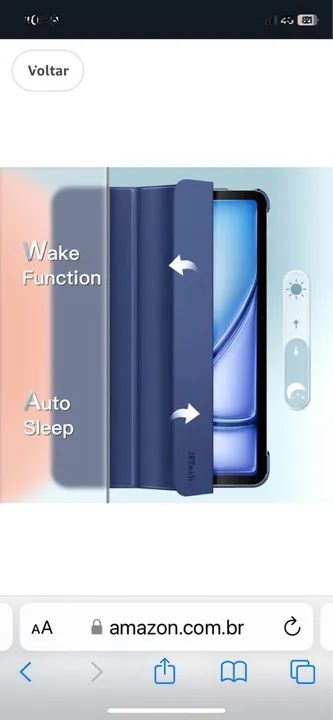 Capa para IPad nova air 5