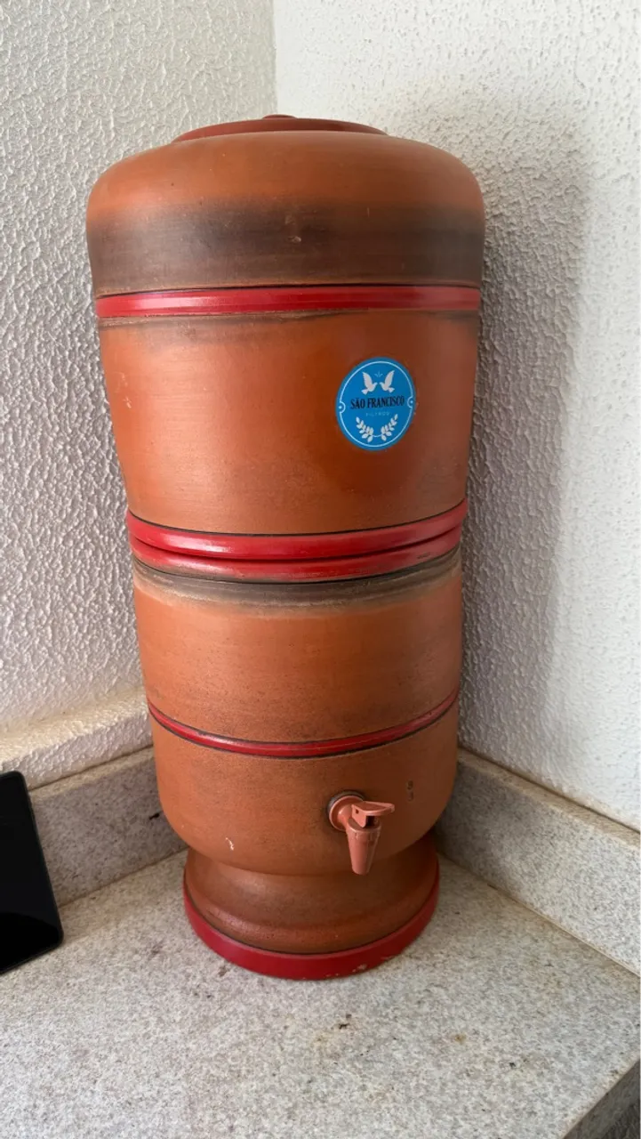 Filtro de água de barro - São Francisco