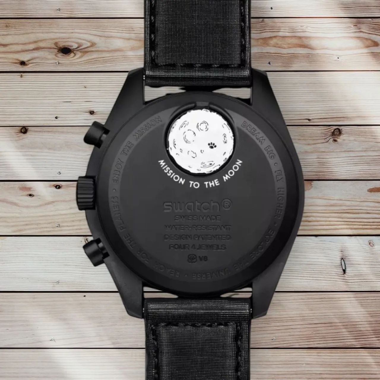 Relogio Omega x Swatch Mission To The Moonphase  - Foto 2