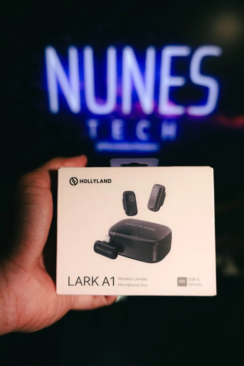 Microfone Hollyland Lark A1 - USB-C | Novo e Lacrado