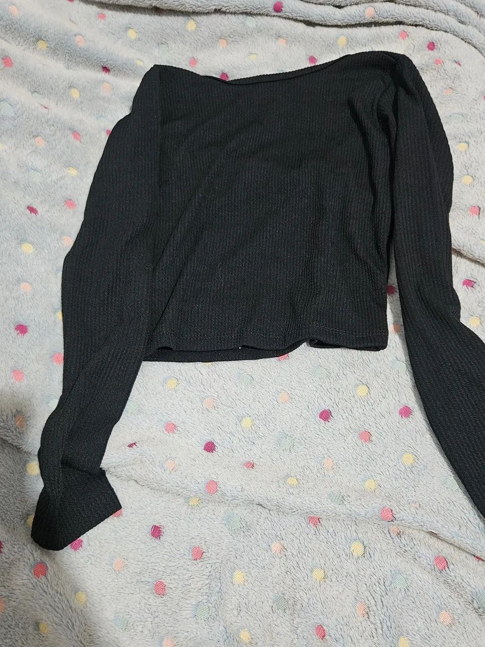 Camiseta cortada gola quadrada - Foto 2