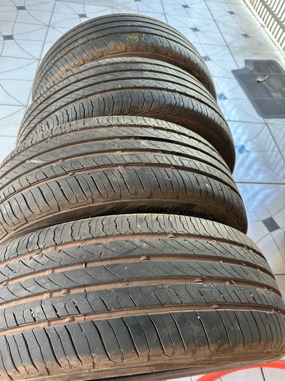 Pneus Continental 205/55 aro 17 PowerContact, 91v - Foto 3