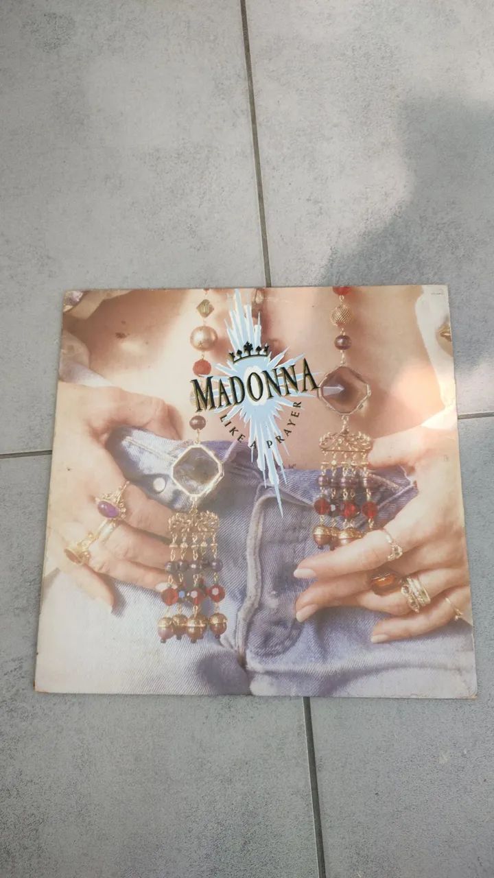 Vinil da cantora Madonna Like Prayer