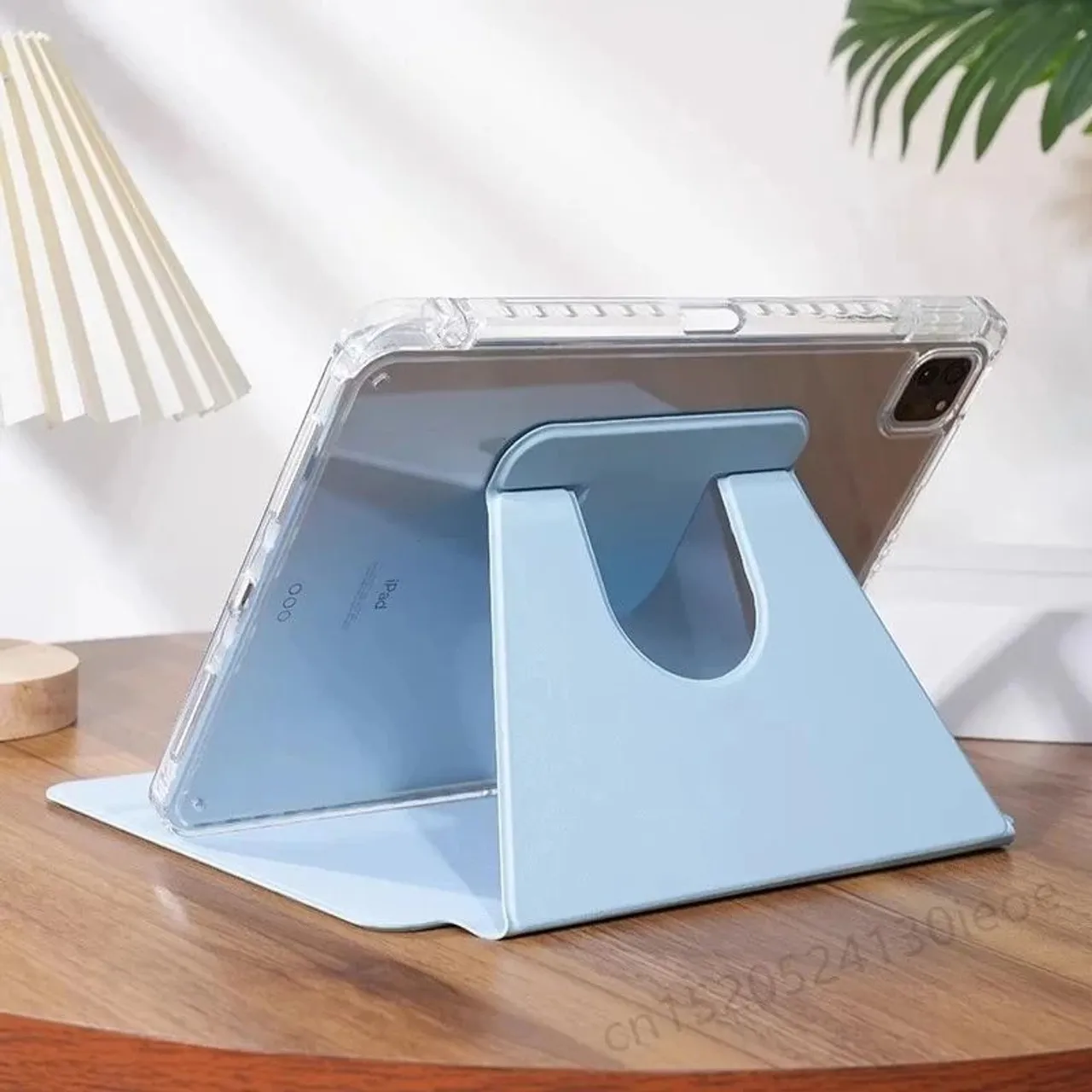Capa de Acrílico com suporte para Caneta, rotação de 360 graus, iPad 10