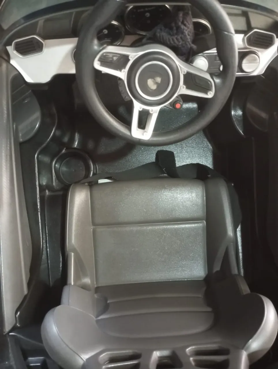 Carro Elétrico Infantil - Porshe Preto