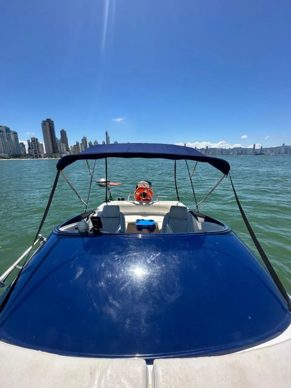 Vendo Lancha 21 pes, motor 150hp 2024, aceito oferta - Foto 7