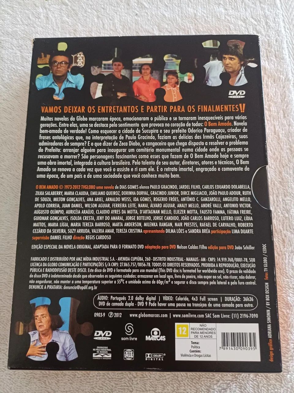 Box em DVD da Novela O Bem Amado - CDs, DVDs etc - Setor