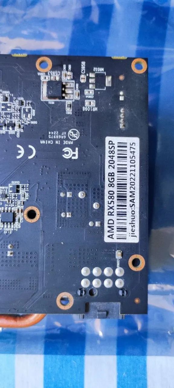 Placa de vídeo rx 580 8Gb  - Foto 4