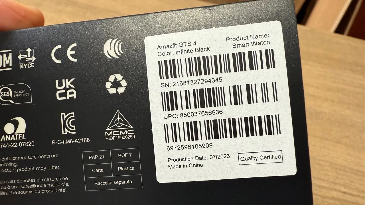 Amazfit GTS 4 - Pulseiras e Carregador - Foto 4