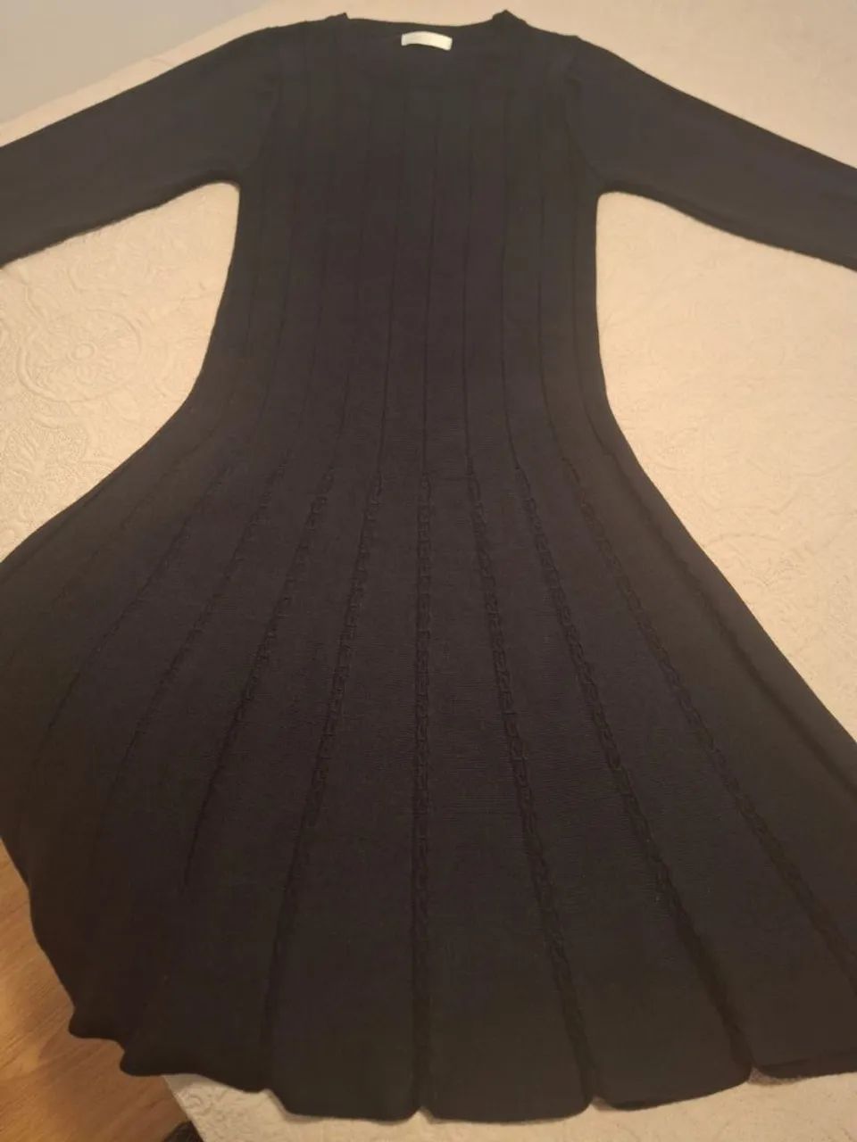 Vestido Preto de lã  - Foto 3