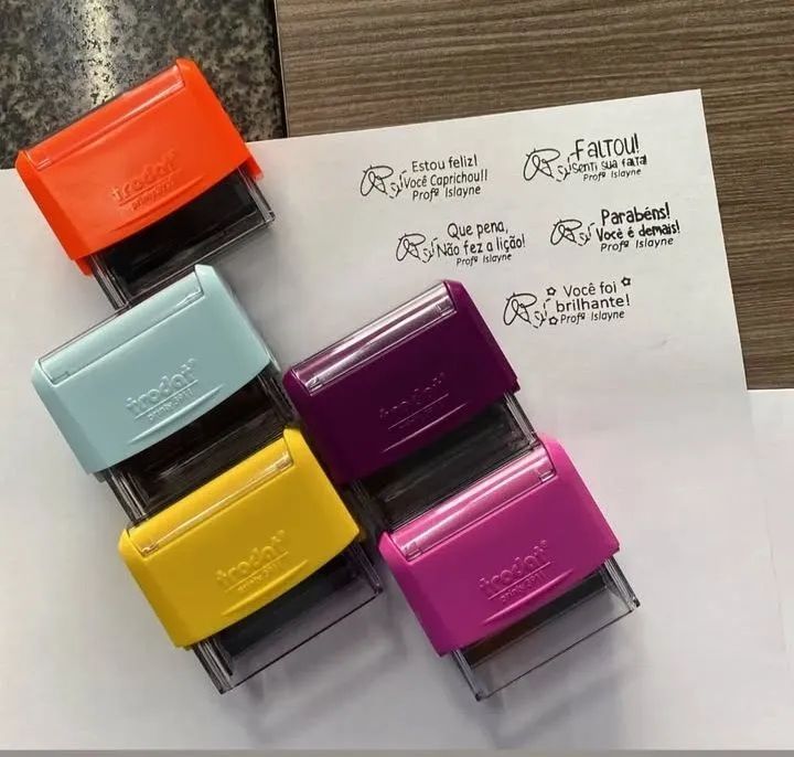Carimbos personalizados 