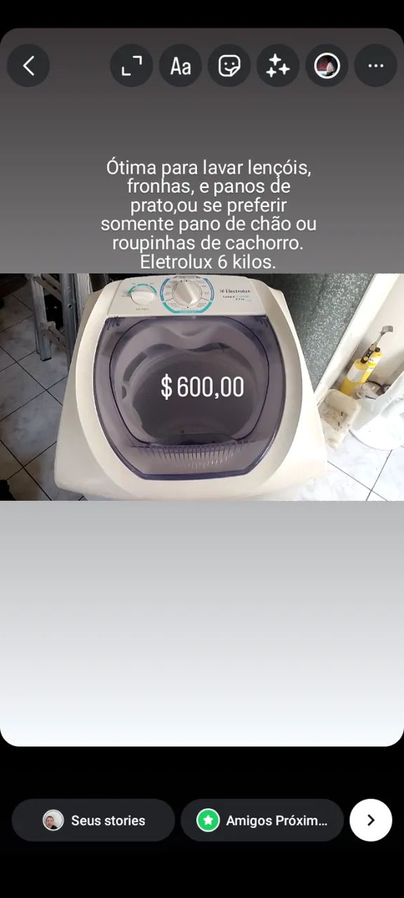 Máquina de lavar 6 kilos Eletrolux  - Foto 2