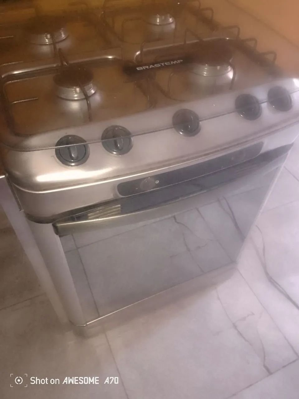 Fogão 4 Bocas com Forno Brastemp ( descrição é bom ler) - Foto 3