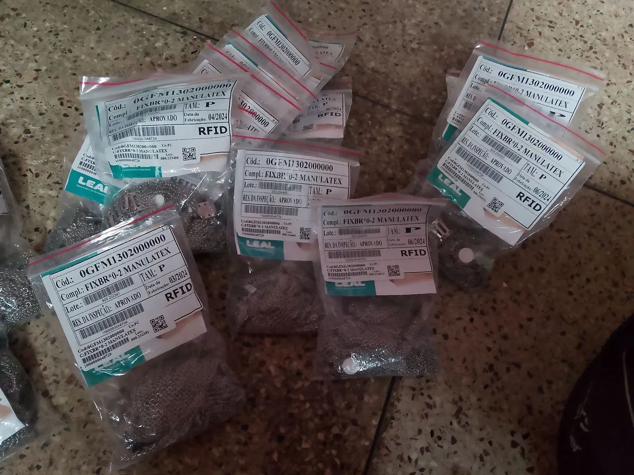 Kit de Luvas de Segurança FIXBR 0-2