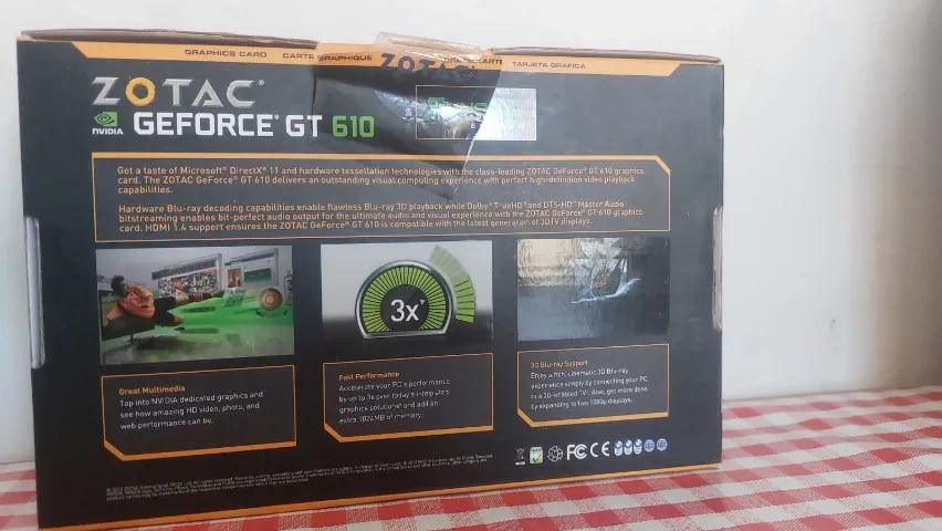 Placa de Video Nvidia Zotac GT610  - Foto 3