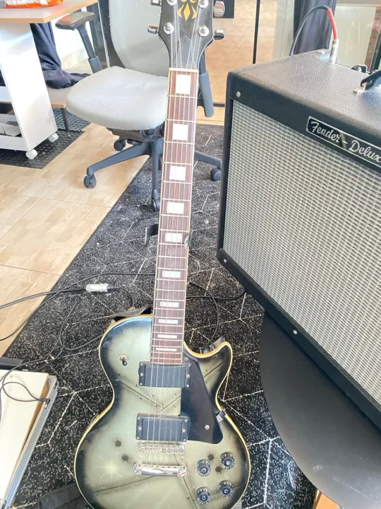 Les paul com captadores malagoli Zonda