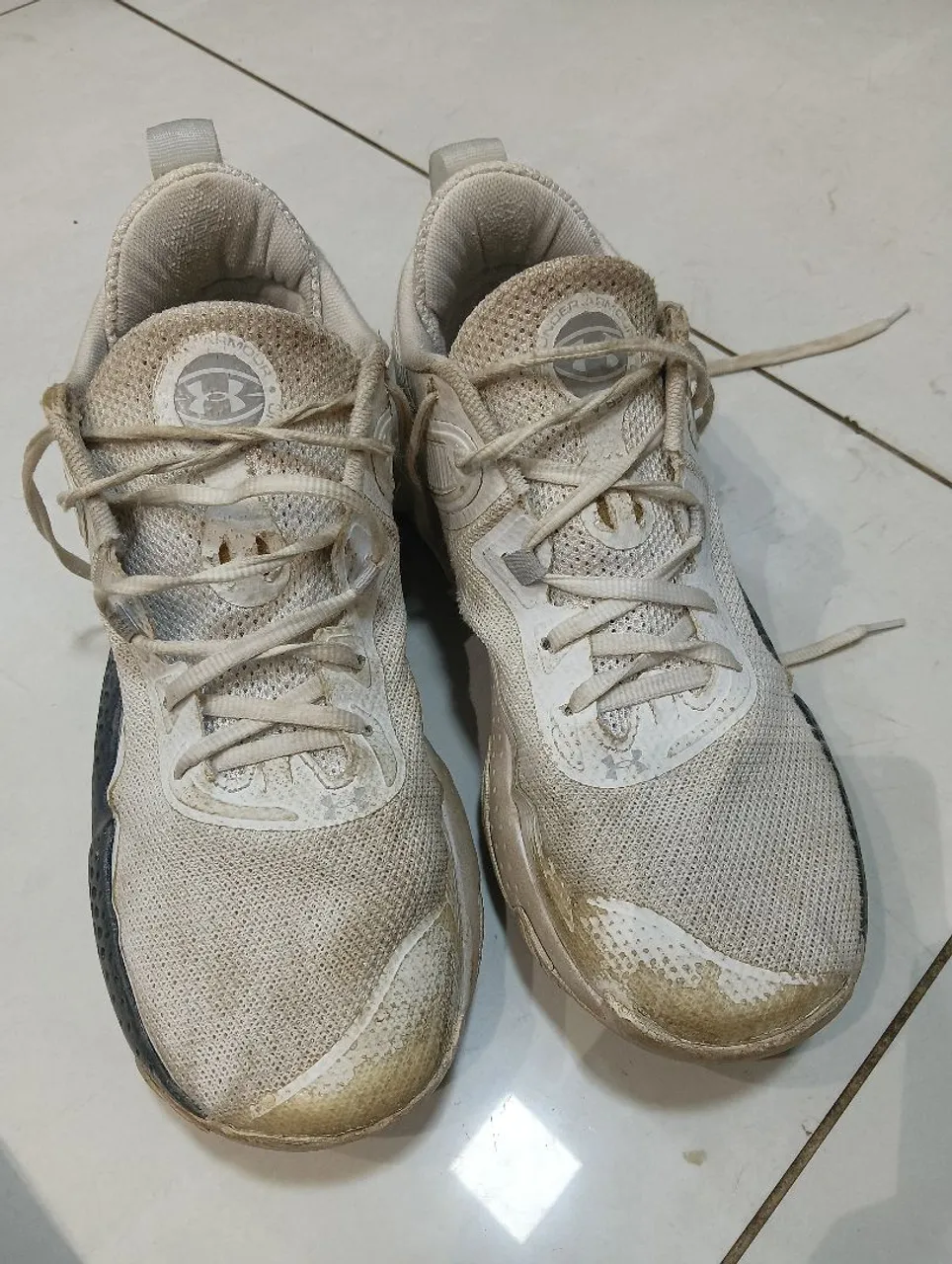 Tênis Under Armour Dagger Branco usado!