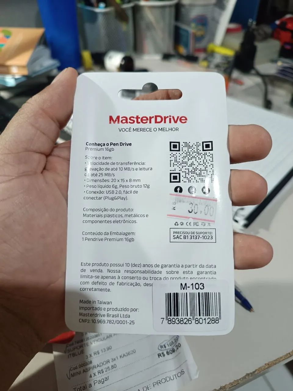 Pen Drive MasterDrive 16GB Premium - Foto 2