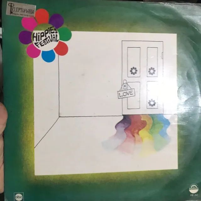Hippies Festival Vinyl Record – Acid Rock, 1960s LP
