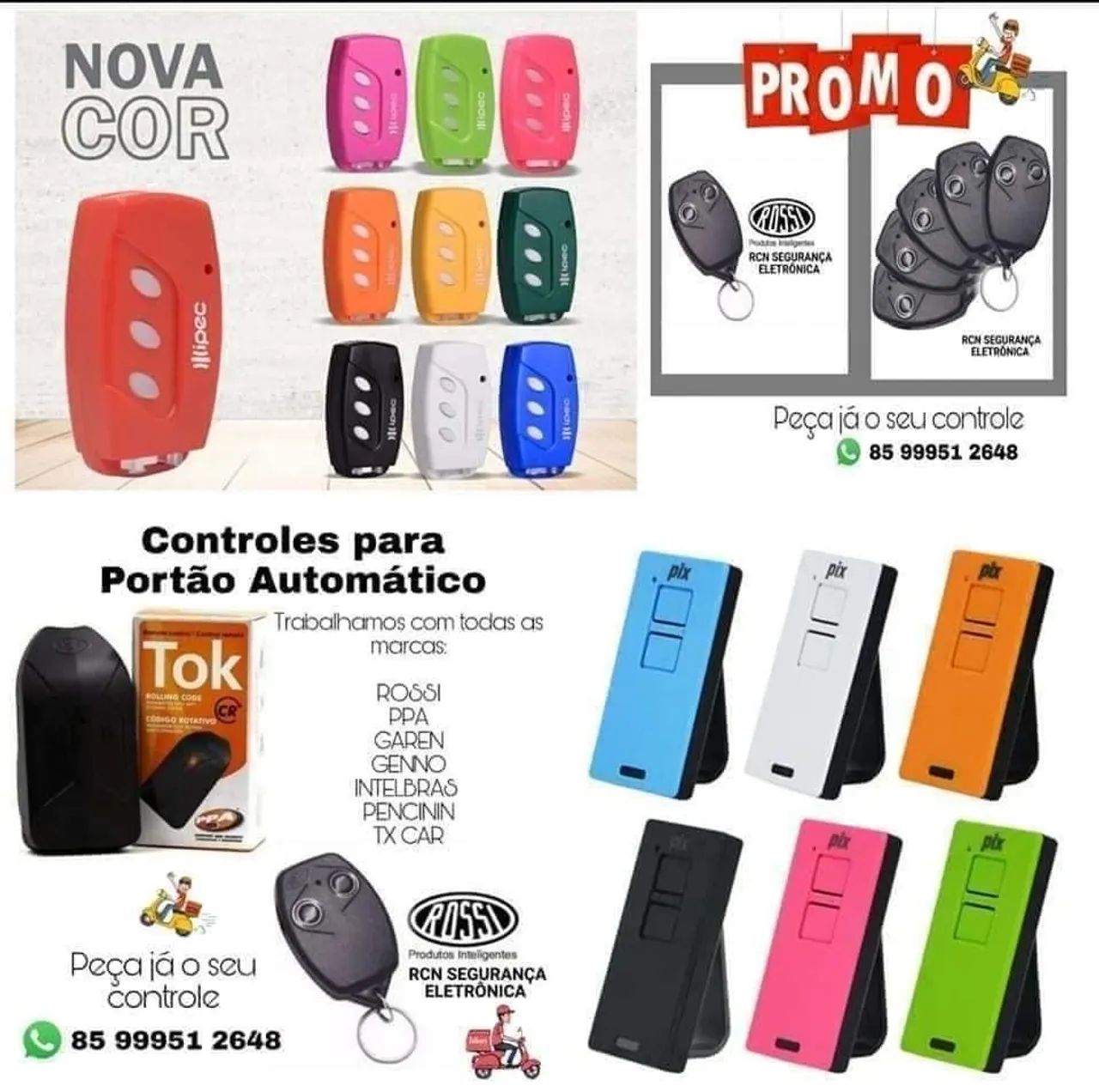Controles para Portão Automático - Promoção!