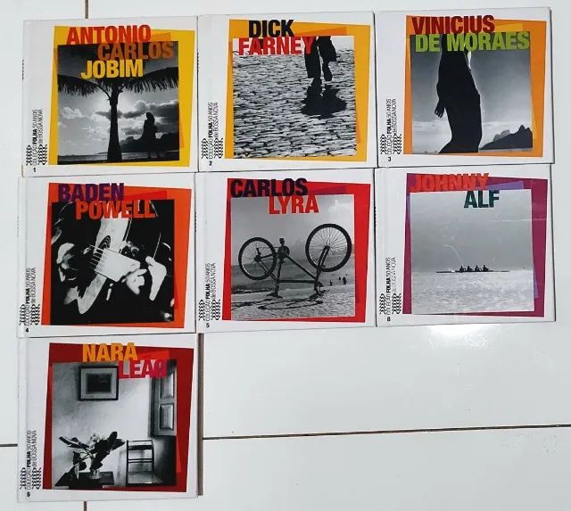 7 Livro + Cd Coleção Folha 50 Anos De Bossa Nova 7 Volumes Edição ...