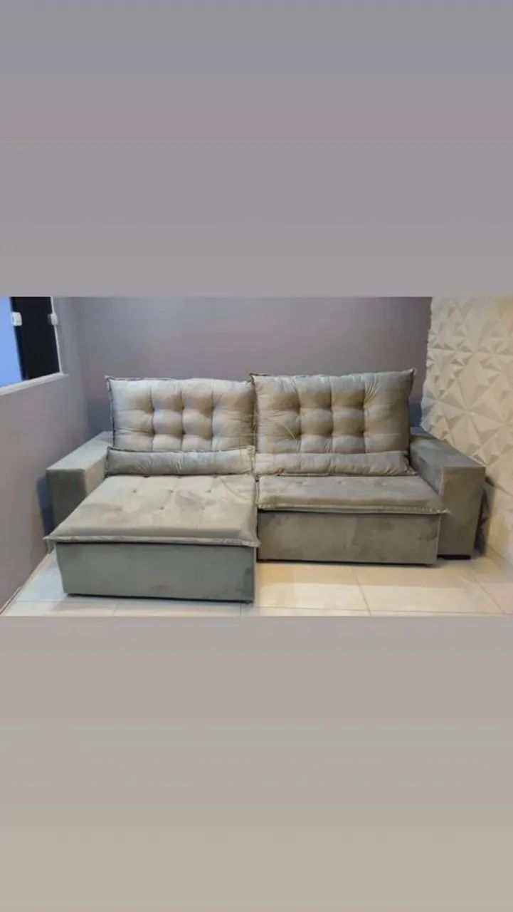 Sofá retrátil e reclinável  - Foto 5