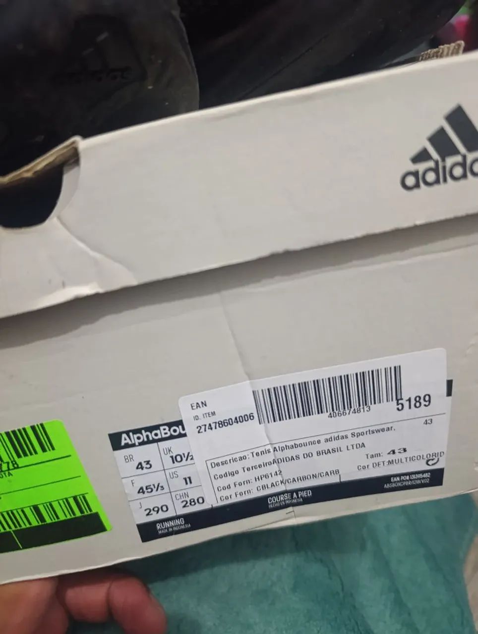 Tênis Adidas Cloudfoam Bounce Preto - Foto 3