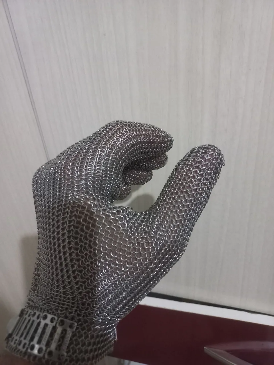 Luva de Aço Inox para Segurança e Proteção