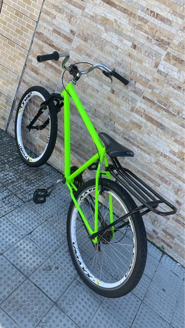 Bike aro 26 toda nas peças boa, vem com as notas!