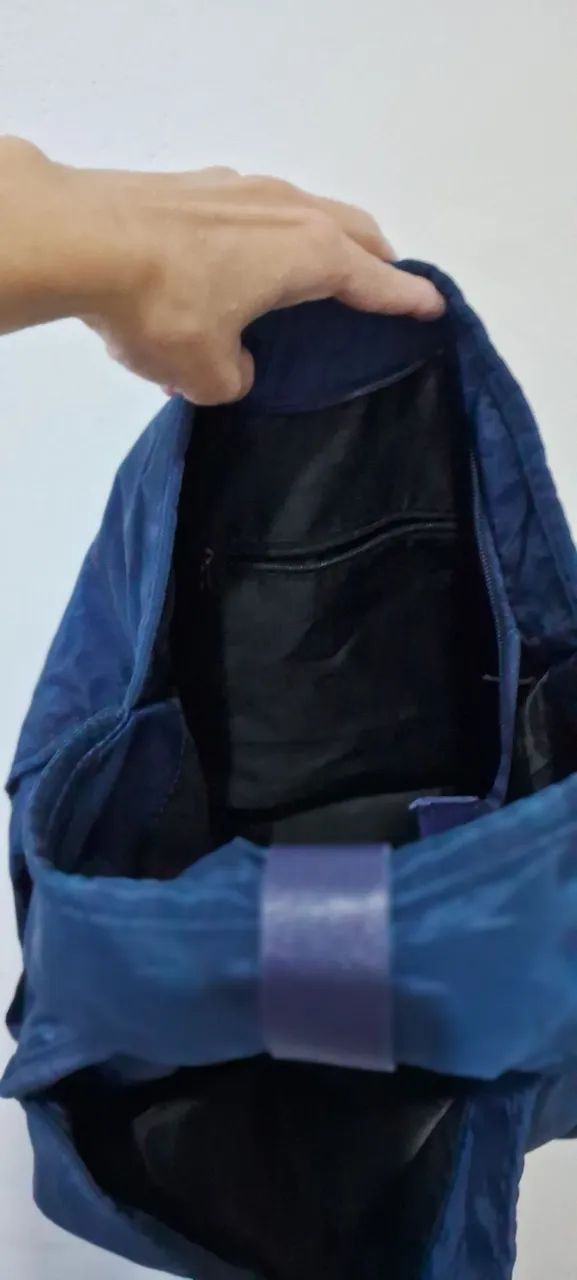Bolsa de Ombro Azul Marinho - Prática e Estilosa - Foto 3