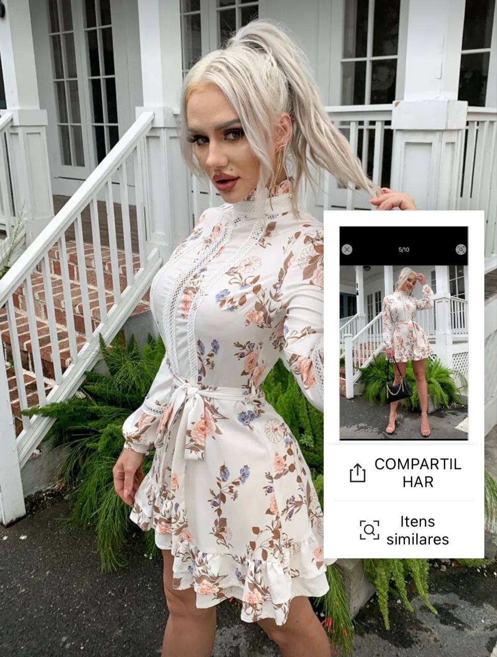Vestido novo - Veste P ou 36 - Foto 4