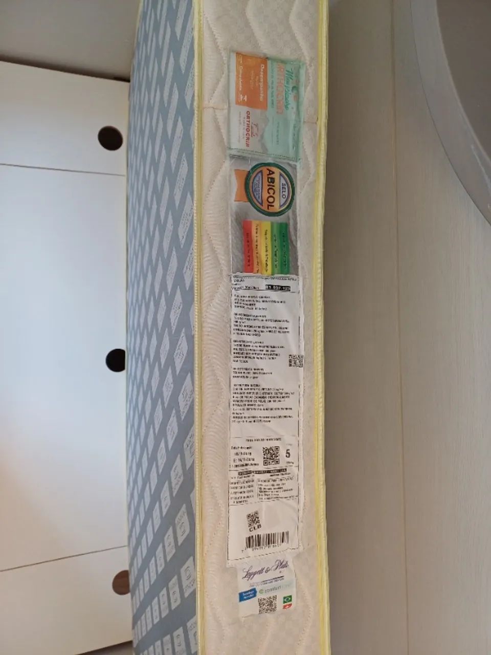 Colchão Meu Primeiro Orthocrin - Colchão de molas para berço - Foto 2