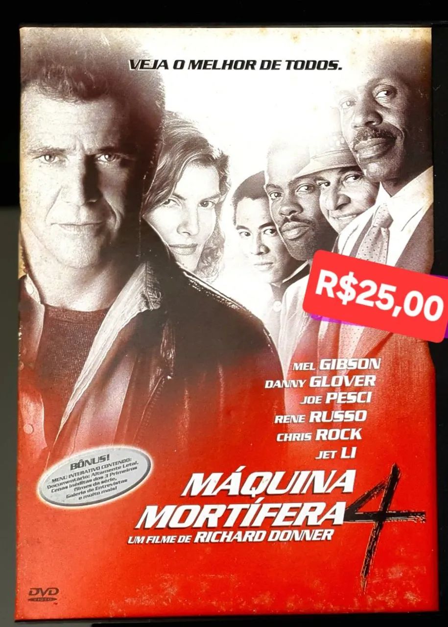 Dvd Máquina Mortífera 4