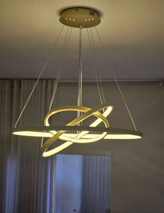 Lustre Moderno de aneis - Foto 2