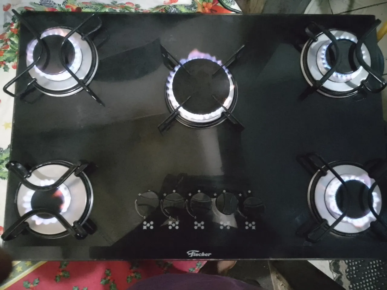 Cooktop Fischer 5 Bocas - Preto
