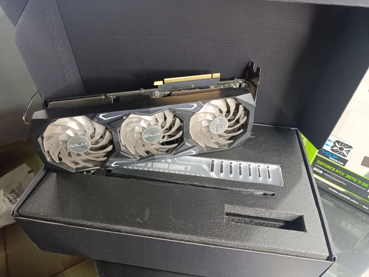 Placa de vídeo RTX 3070 TI GALAX  - Foto 5