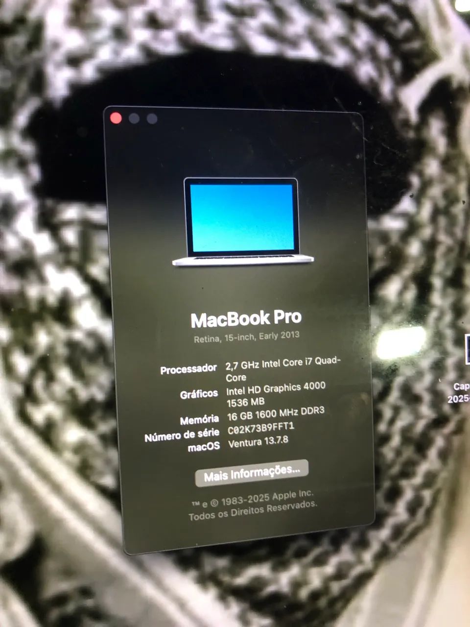 macbook pro 2013 15