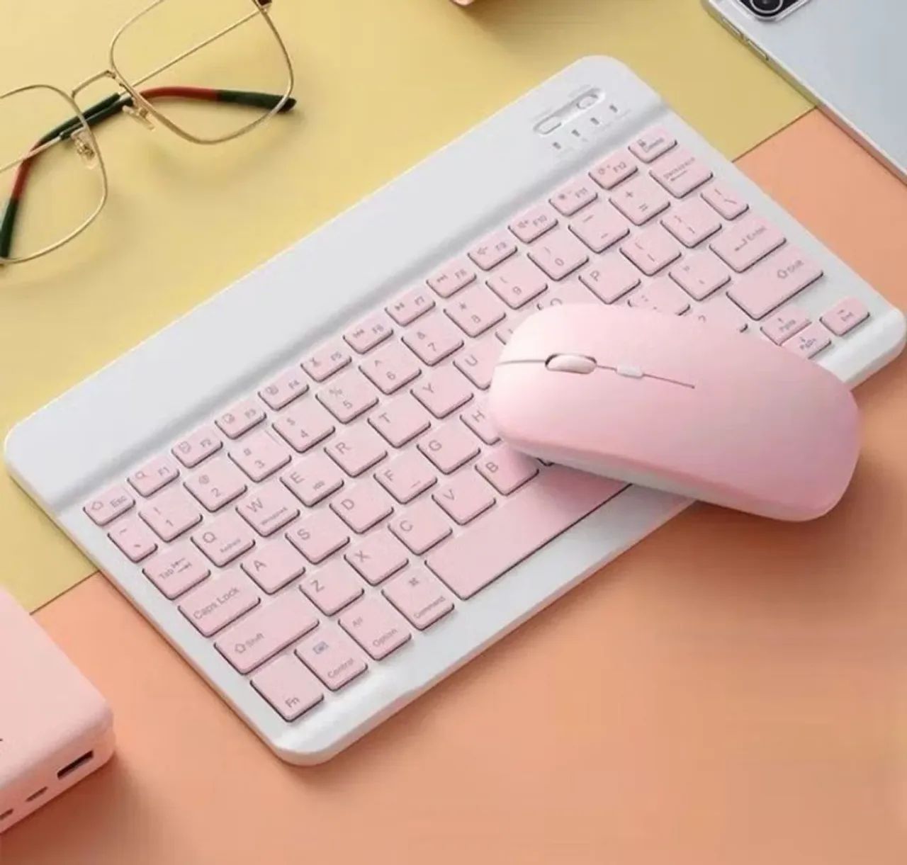 ? Kit Teclado + Mouse Sem Fio Recarregável ?