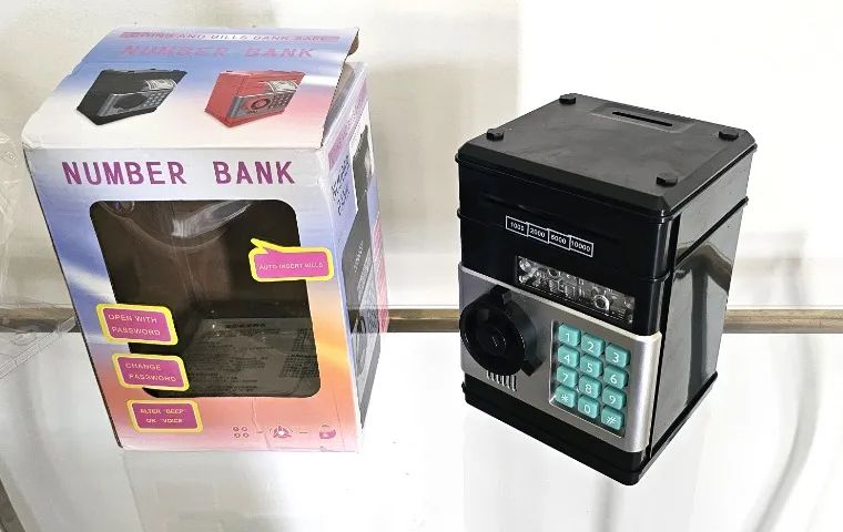 Cofrinho Elétrico Automático Com Senha e Interação - Foto 2